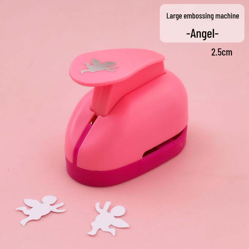 DIY Papierbastel-Prägemaschine für Kinder - Einfacher Blumenstanzer für pädagogische Aktivitäten im Kindergarten