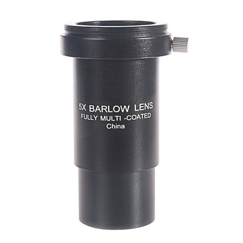 Angeleyes Upgraded Version 5x Teleconverter Barlow Lens Astronomical Telescope Accessories 1.25-Inch M42 Threaded SLR