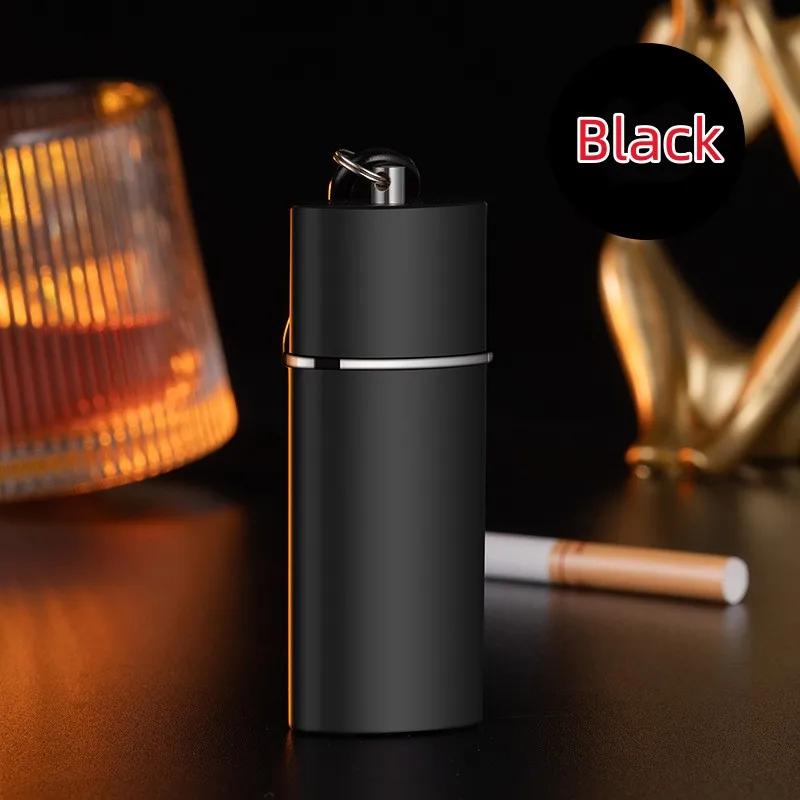 Portable Ashtray Mini Anti-odor Pocket Ashtray with Key Cigarette Ashtray with Lid Ashtray Suitable for Outdoor Travel Ashtray