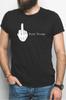Middle Finger F*** Trump T-Shirt - Funny Election USA Joe Biden Harris Donald