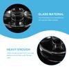 2 Pcs Fermented Glass Weights Mason Jar Small Fermenting Lids Wide Mouth for Jars Pickling Kitchen Supplies