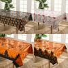 Bloody Table Cover Bloody Handprints Tablecloths Rectangle Scary Table Cover for Halloween Spooky Party Decorations