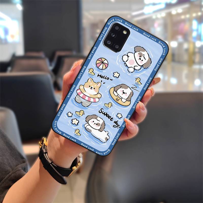 Back Cover Durable Phone Case For Samsung Galaxy A31/SM-A315 Shockproof Soft case Anti-dust protective TPU Cartoon Cute