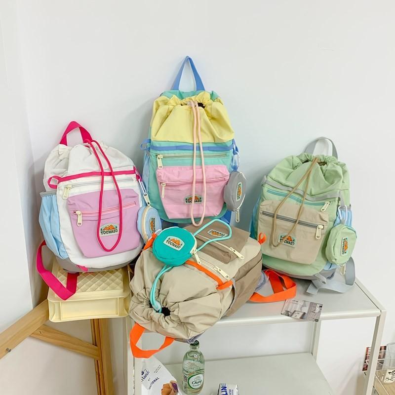 Eyecatching Childrens Backpack In Trendy Colors With Large Capacity Design And