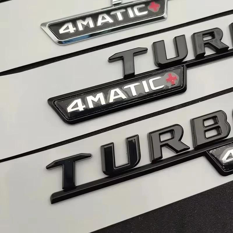 Letter Car Fender Rear Trunk Badge Sticker Logo GLE53 Turbo 4MATIC Emblem For Mercedes Benz GLE 53 AMG W167 W166 Accessories XH4