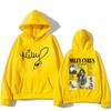 Singer Miley Cyrus Hoodies Long Sleeve Casual Hooded Sweatshirts Hip Hop Graphic Printing Pullovers Hooded Sudaderas Mens