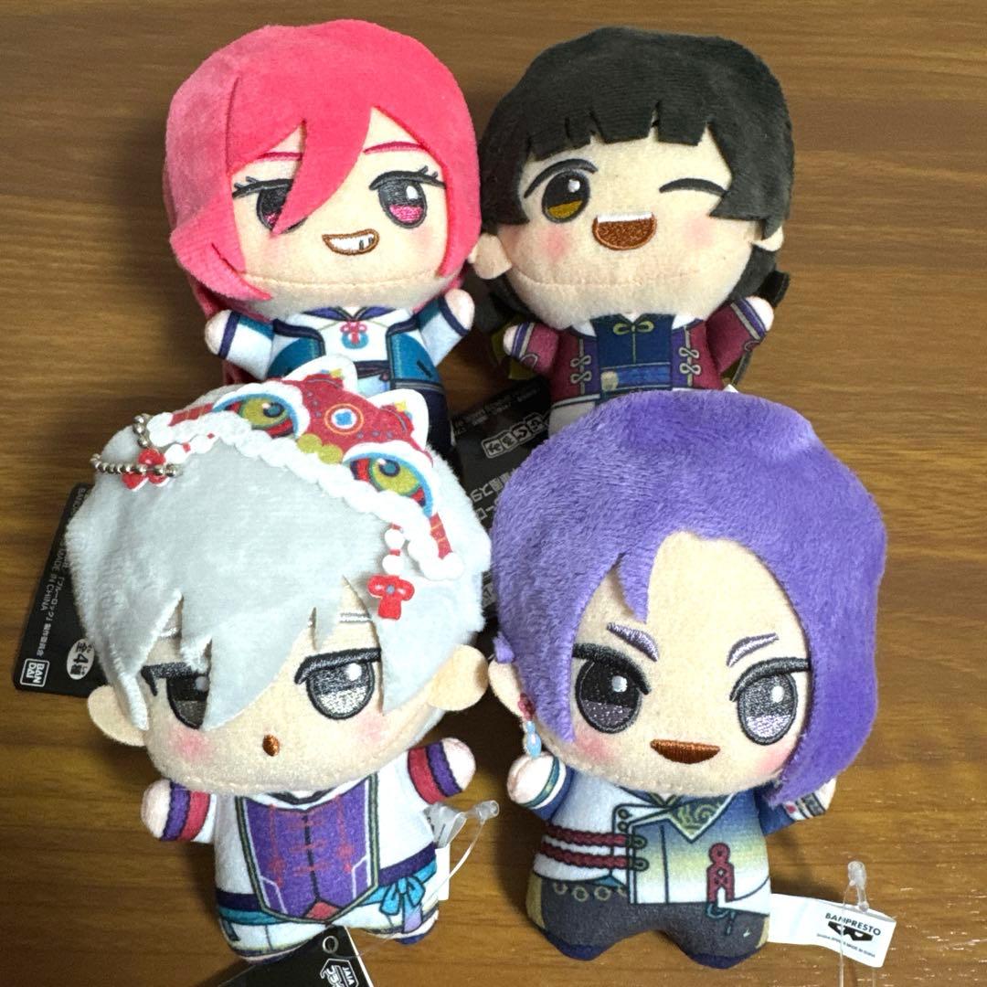 Blue Lock Chibi Plushies Chinese Style Vol. 2 4-Piece Set