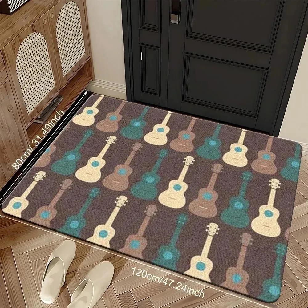 1PC Sea Turtle Pattern Kitchen Rugs Non-Slip Home Door Mats Pop Design Bathroom Rug Bath Mat Carpet for Home Sink Laundry Decor