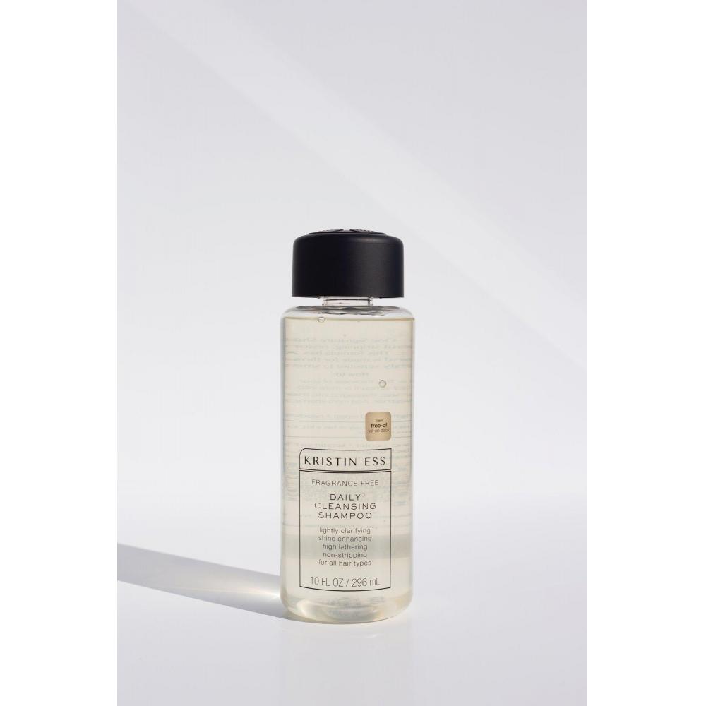 Shampooing nettoyant quotidien sans parfum Kristin Ess Hair, végétalien et sans sulfate, 283 ml