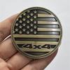 1pc 4x4 Round Emblem American Flag Badge Fit for Jeep Wrangler Grand Cherokee Liberty uy1