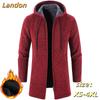 Autumn and Winter Plus Velvet Trend Handsome Color All-match Cardigan Chenille Outer Sweater Sweater Jacket Windbreaker