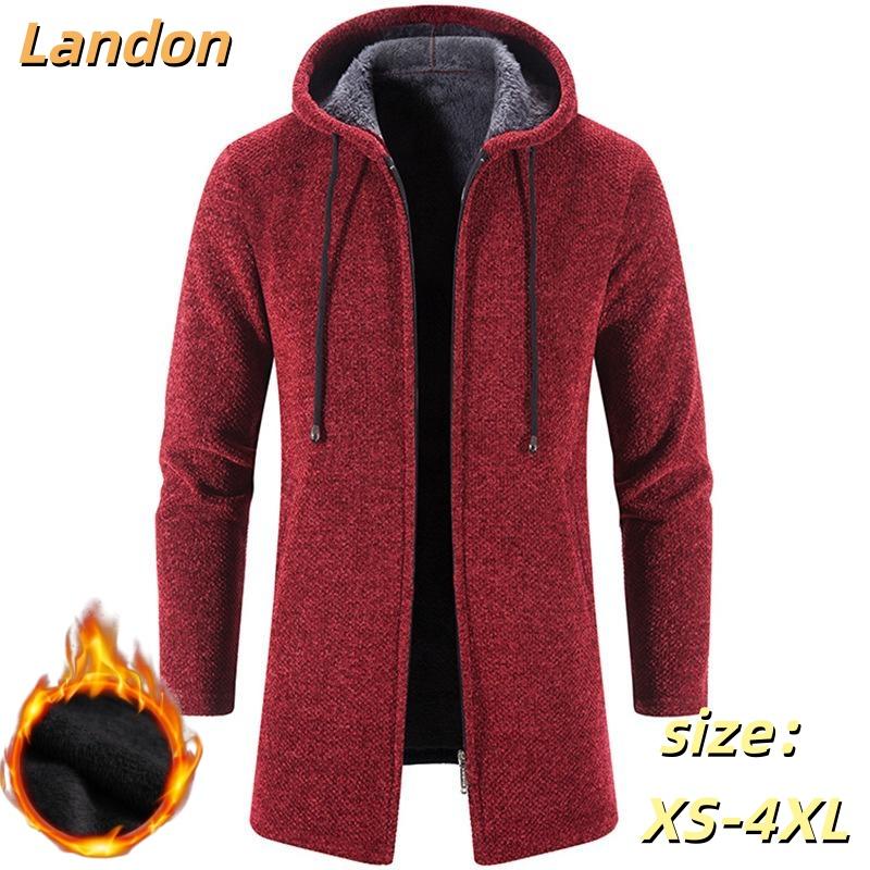 Autumn and Winter Plus Velvet Trend Handsome Color All-match Cardigan Chenille Outer Sweater Sweater Jacket Windbreaker