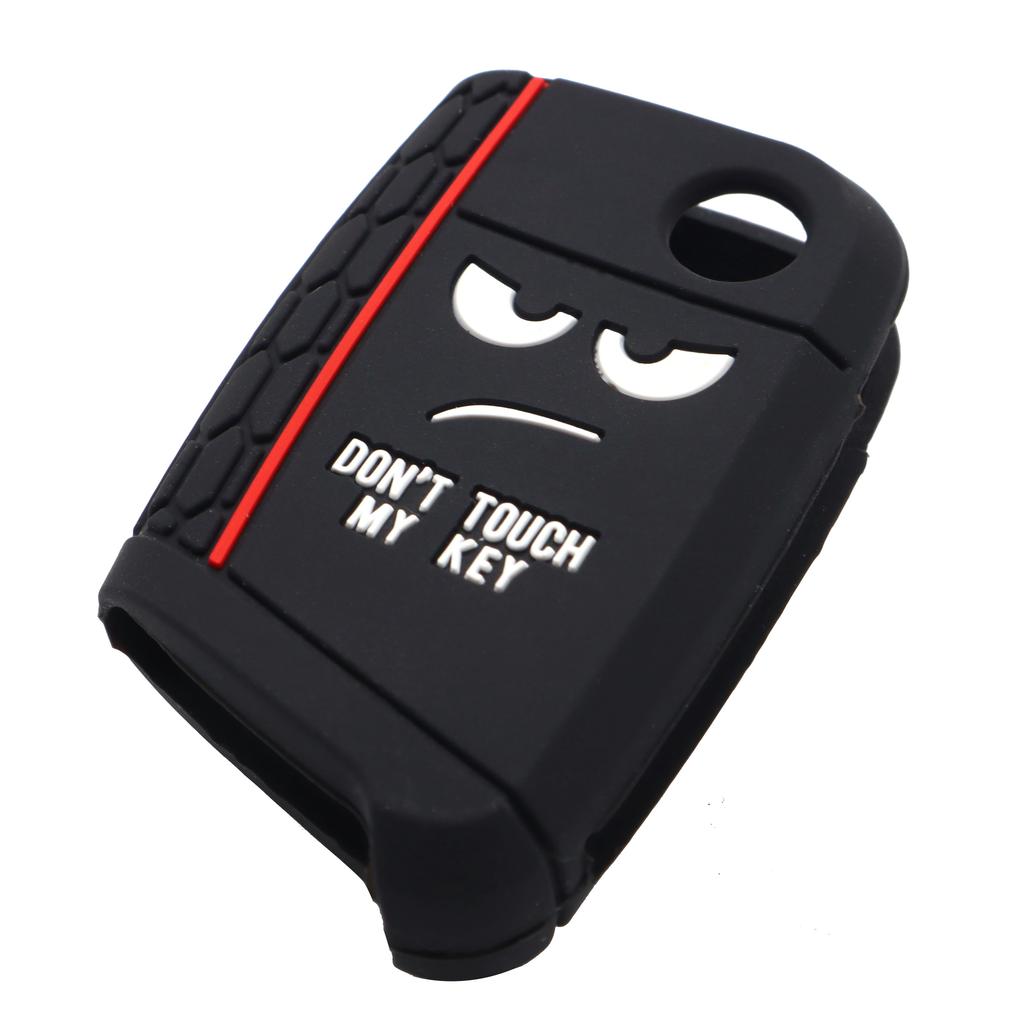 Silicone Remote Key Case Cover for Skoda Fabia Octavia Kodiaq Karoq For VW Polo Golf Tiguan for SEAT Ateca Leon Ibiza 2018 2019