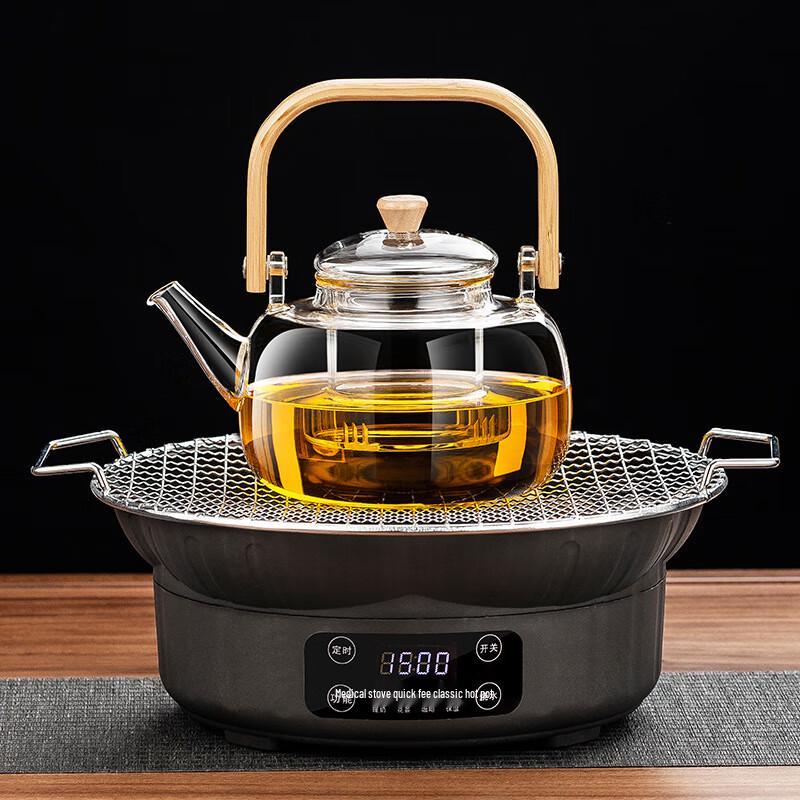 Электрическая плитка-гриль для чая и барбекю Shangqi