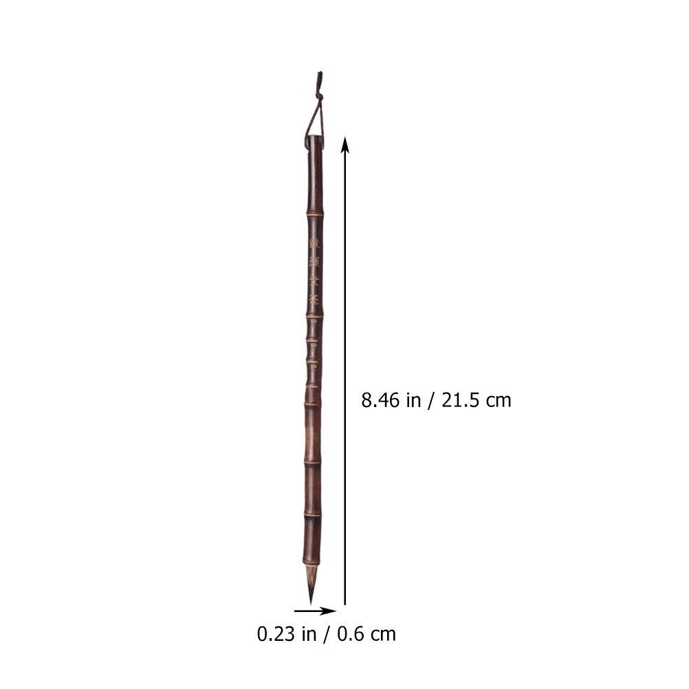 Authentic Chinese Calligraphy Brush Professional Grade Sumi Ink Brush for Watercolor Painting Calligraphy Practice Drawing кофейный