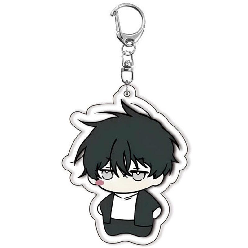 2D Anime Cartoon Acrylic Keychain Pendant , Bag and Key Decoration, Car Keychain, Keychain, Perfect Gift for Anime Enthusiasts