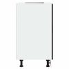 Vidaxl Base Kitchen Cabinet, Porto, Black, Wood-based Material