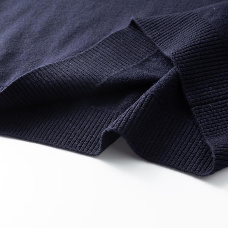 Dibinze Men's Plus Size Merino Wool Long Sleeve Polo Shirt