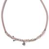 Ouel VINTAGE ROSE STRAP NECKLACE_2COLOR(BALCK/PINK)