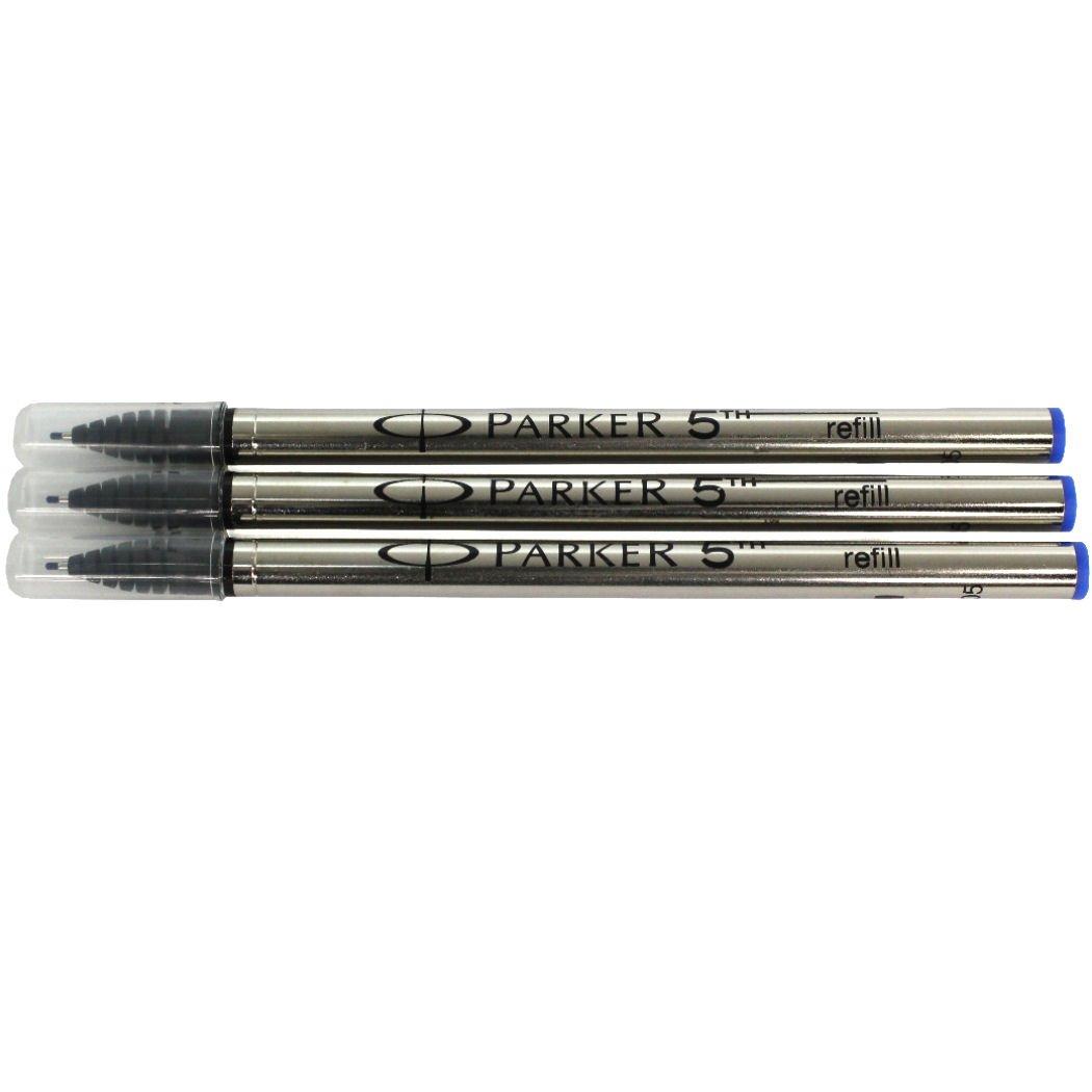 

Parker 5th Refill F Blue S1162722 Set of 3 Officially Imported