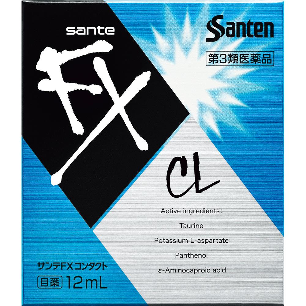 

Santen Pharmaceutical Sante FX Contact 12ml For contact lenses Eye Drops Indications: Eye fatigue, prevention of eye diseases (e.g., after swimming, w 1