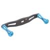 Carbon Fibers Double Handle Fishing Reel Power Handle Replacement Assembly Part Double Rocker Arm Fishing Reel Handle