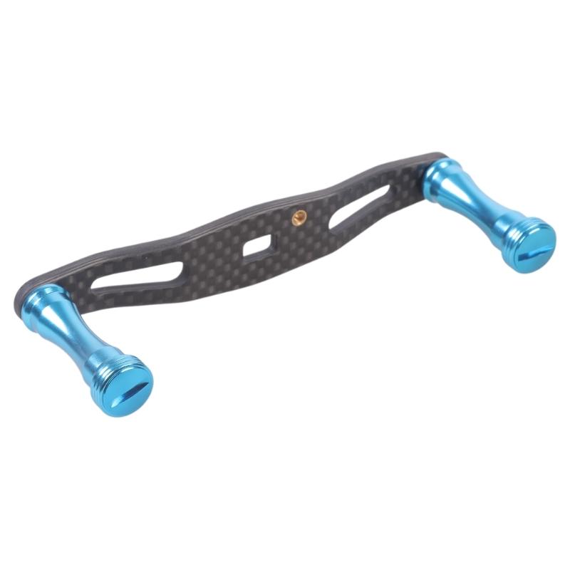 Carbon Fibers Double Handle Fishing Reel Power Handle Replacement Assembly Part Double Rocker Arm Fishing Reel Handle
