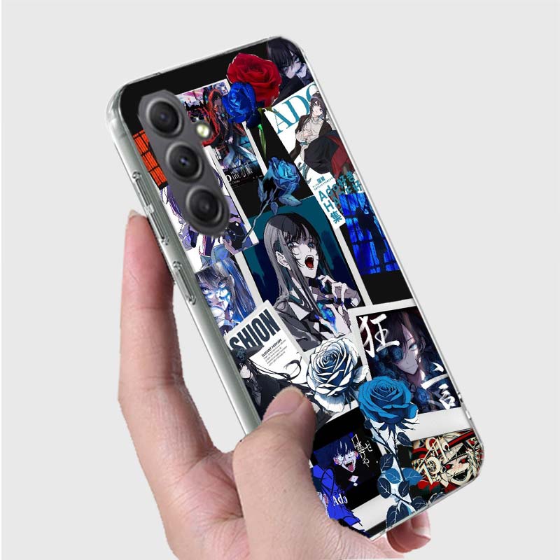 

Ado Album Kyogen Phone Case for Samsung A16 A26 A36 A56 A17 A37 A57 A07 A06 A02S A03 A04S A05S Galaxy Note 20 10 A50S A71 A51 A3 Samsung A17 5G