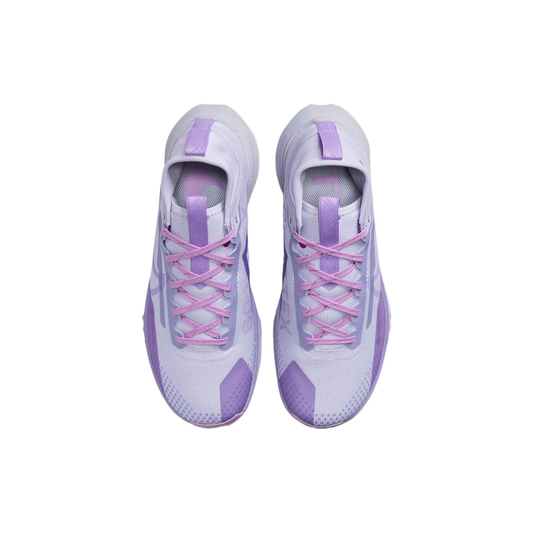 Женские кроссовки Nike React Pegasus Trail 4 GORE-TEX Oxygen Purple Pink Rush-Fuchsia — фото 4