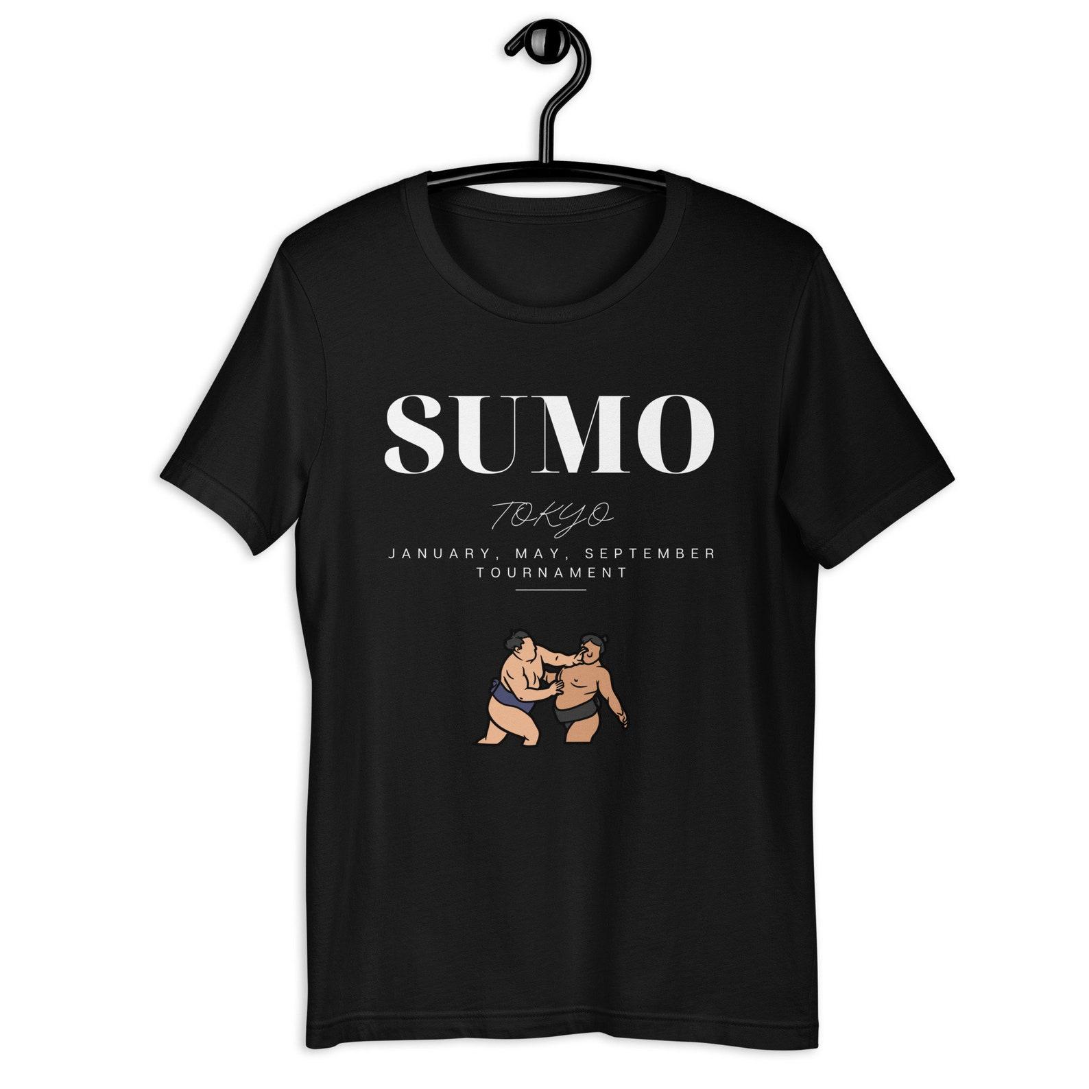 Sumo Tokyo White Honbasho Unisex T-shirt L