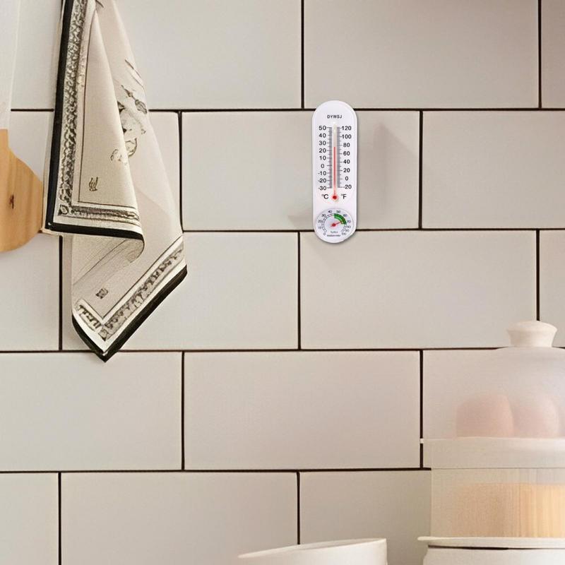 Wall-mounted Thermometer Hygrometer Breeding Thermometer Garden Greenhouse Household Temperature Gauge CN