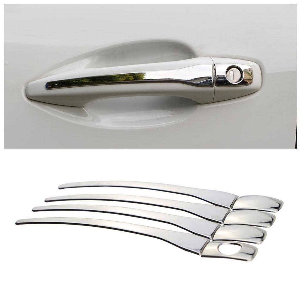 Stainless Steel Door Handle Cover Trim for Peugeot 301 2008 3008 408 308 Citroen C-QUATRE C4L Auto Accessories