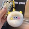 Portachiavi Peluche Coniglio Rex Sintetico Bambola Giocattolo Ornamento per Borsa Regalo