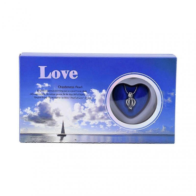 Innovatives Wish Pearl Halsketten-Set mit Anhängerkäfig Mysteriöses Perlen-Geschenkset Tolles Geschenk für kleine Mädchen