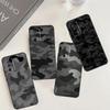 Black Night Camo Camouflage Case For Xiaomi 13 14 Ultra 13T 12T 11T 12 Lite POCO X6 M6 Pro X3 X4 X5 F3 F4 M5s F5 Cover
