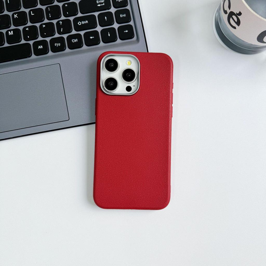 iPhone 17/16PRO Leather-Texture Drop-Proof TPU Case for 15/14/11/7P