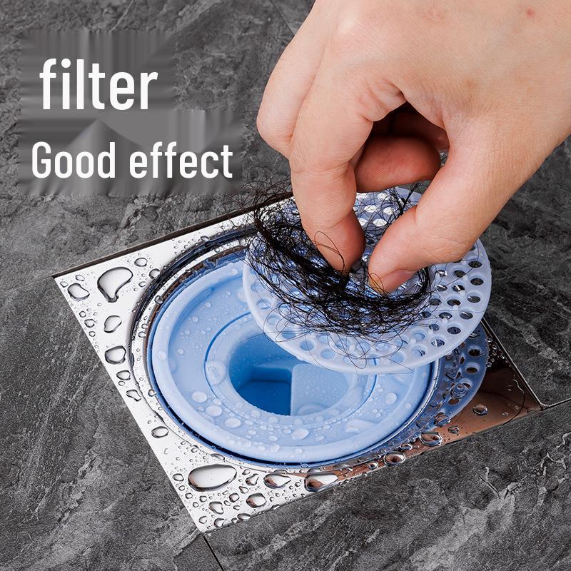 Universal Anti-Odor & Insect-Repellent Sewer Cover for Bathroom Drains