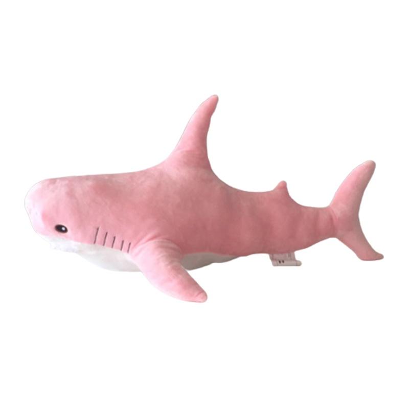 

Реалистичная 3D Мягкая Игрушка Подушка Акула Для Декора И Детского Подарка 45cm
