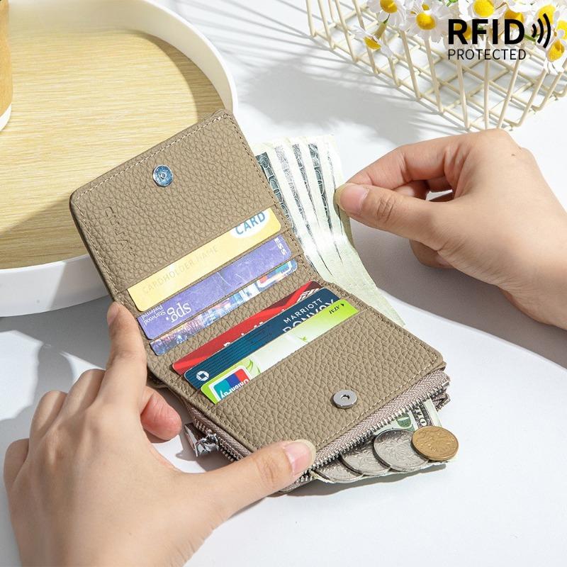New Short Wallet Anti-theft Brush Women's Premium Wallet Multi-function Wallet