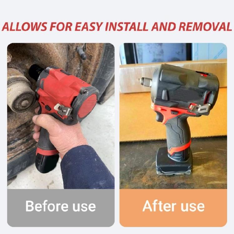 Nonslip Silicone Protective Sleeve 49-16-2563 For 3/8 And 1/2Inch Wrench Tool Heat Dissipation Cover