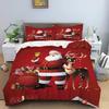 Christmas 3D Printing Digital Printing Bedding Set Duvet Cover Comforter Bed Single Twin Full King Queen Size Bedding Set Kids