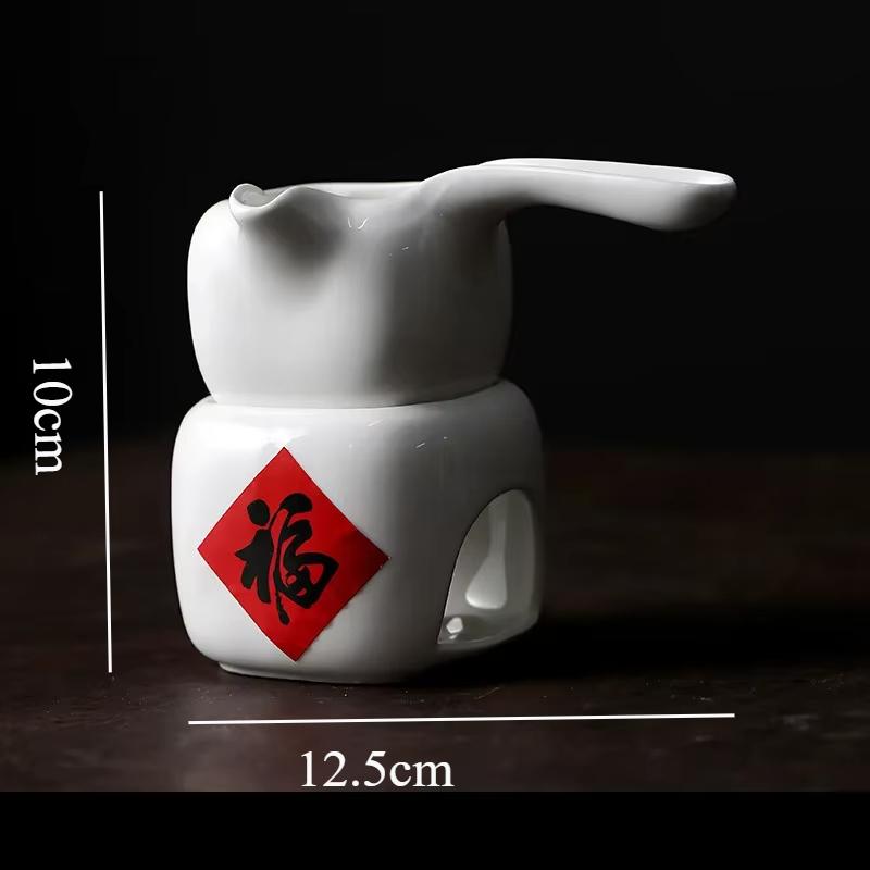 

Ceramic Anti Scalding Hand Incense Burner White Candle Heater Club Beauty Salon Essential Oil LampBlessing Tea Warmer Home Decor