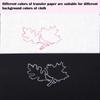 10Pcs Fabric Carbon Paper Water-soluble Handmade Cross Stitch Tool Supplies DIY Fabric Transfer Paper Embroidery Tool Sewing Acc
