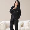 Pajamas women's spring and autumn pure cotton long-sleeved autumn high-end new pull-frame cotton thin autumn and winter women's loungewear set