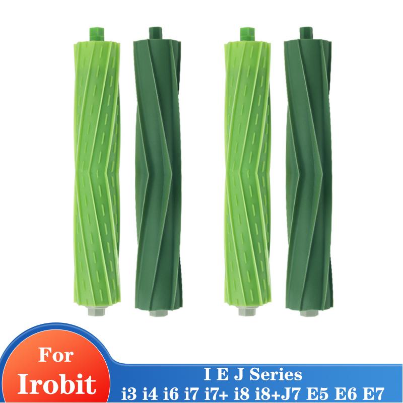 Rubber Roller Brush For iRobot Roomba I7 E5 E6 Series I3 I3+ I4 I6 I6+ I7 I7+ I8 I8+ Vacuum Cleaner Accessories Cleaning Brush