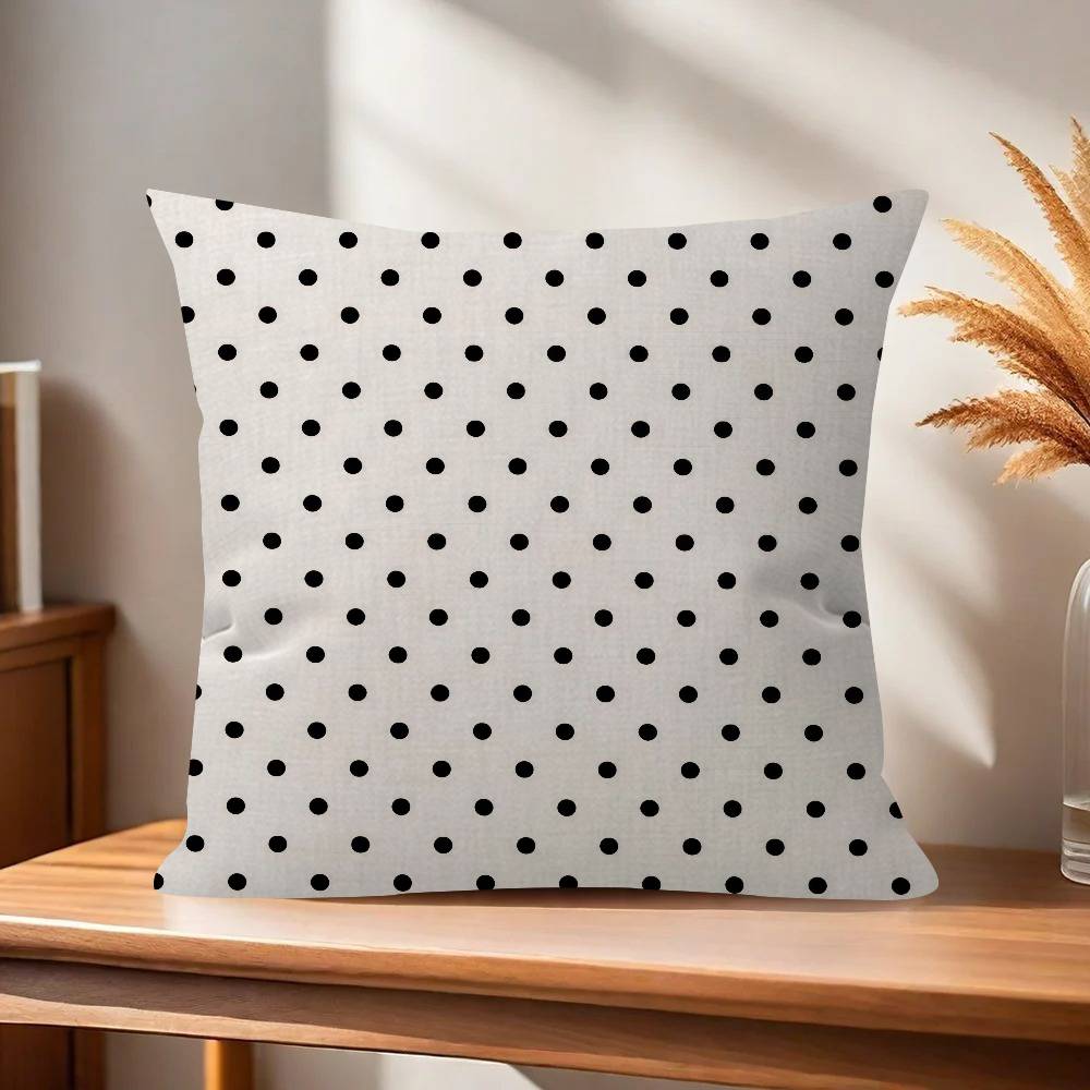 Fashion Polka Dot Figure  45*45cm Cushion Cover Pillow Cover Decor Pillowcase Home Pillowcase for Couch Pillow
