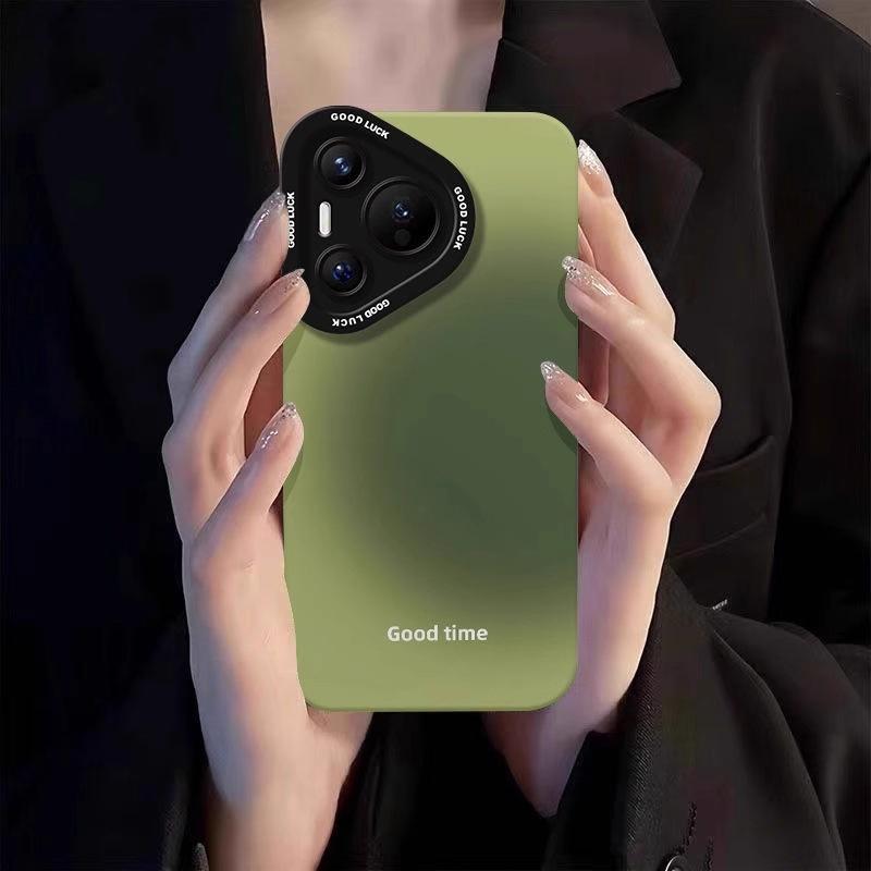 

Smudge gradual change for huawei mate70pro mobile phone case silicone PURA70ultra cartoon mate60 girl huawei pura80ultra