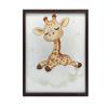 Giraffe On A Cloud - Poster For Children Giraffe On A Cloud - Poster For Children, 40X50 Cm, Without Frame, Matte Paper 230 Gsm