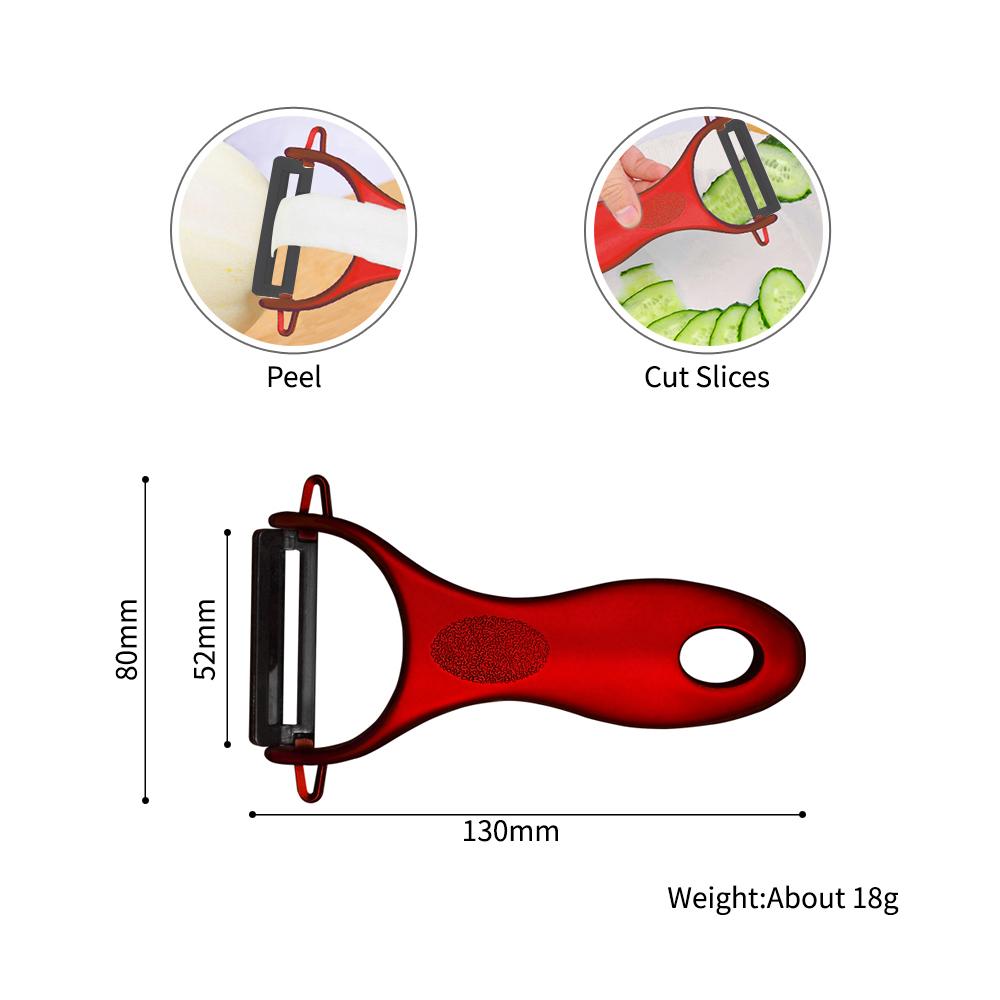 Ceramic Knife Set Black Sharp Blade 3Pcs Ceramic Knives With Peeler