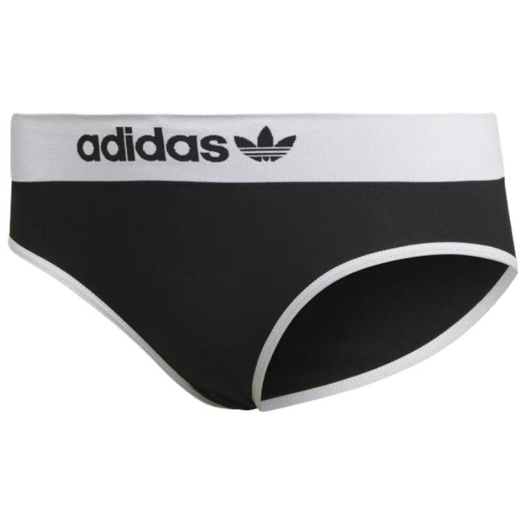 Adidas Originals Треугольник с логотипом Trefoil Letter Block Женское нижнее белье Черный GB1171 S